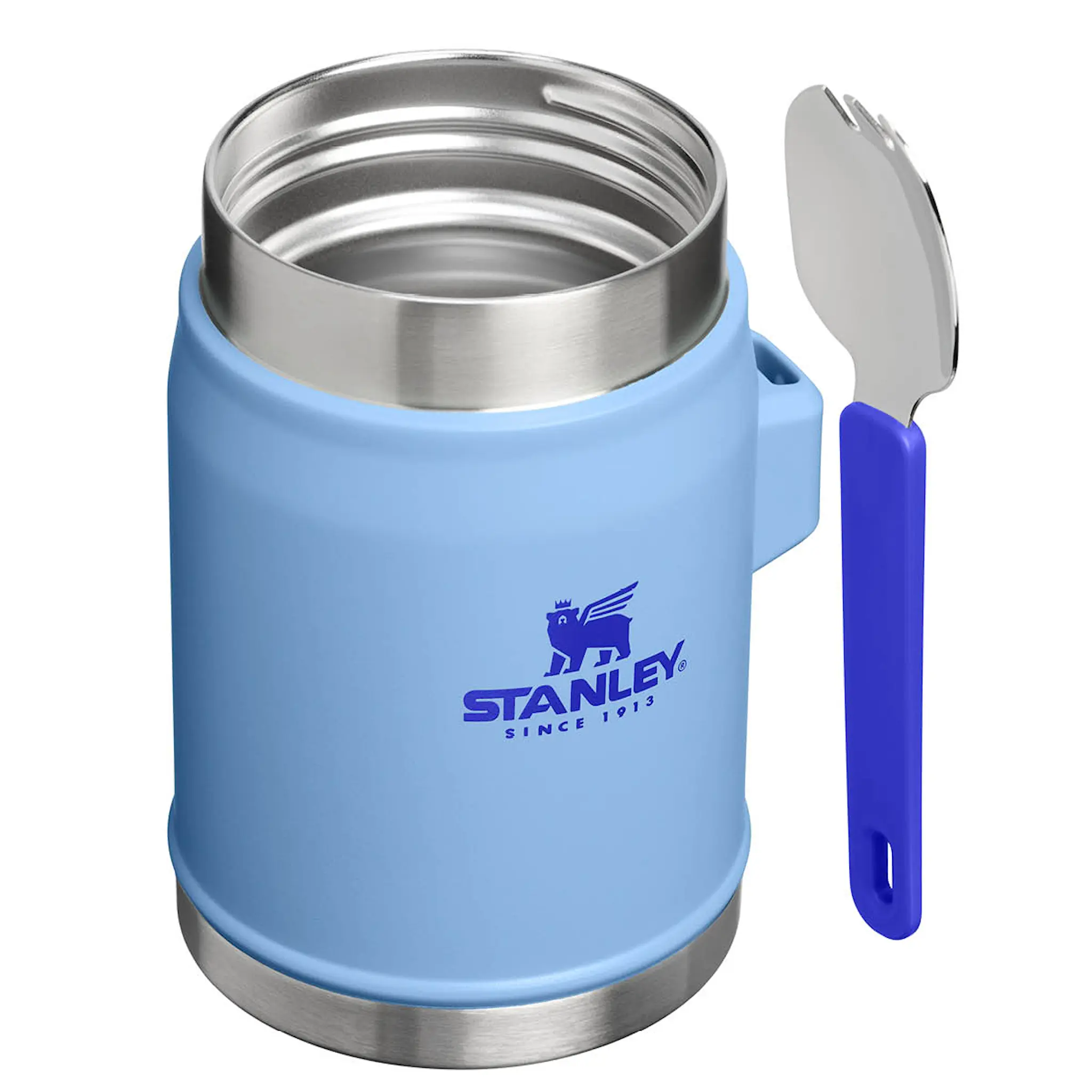 Stanley Classic mattermos med sked 0,4 L blue sky