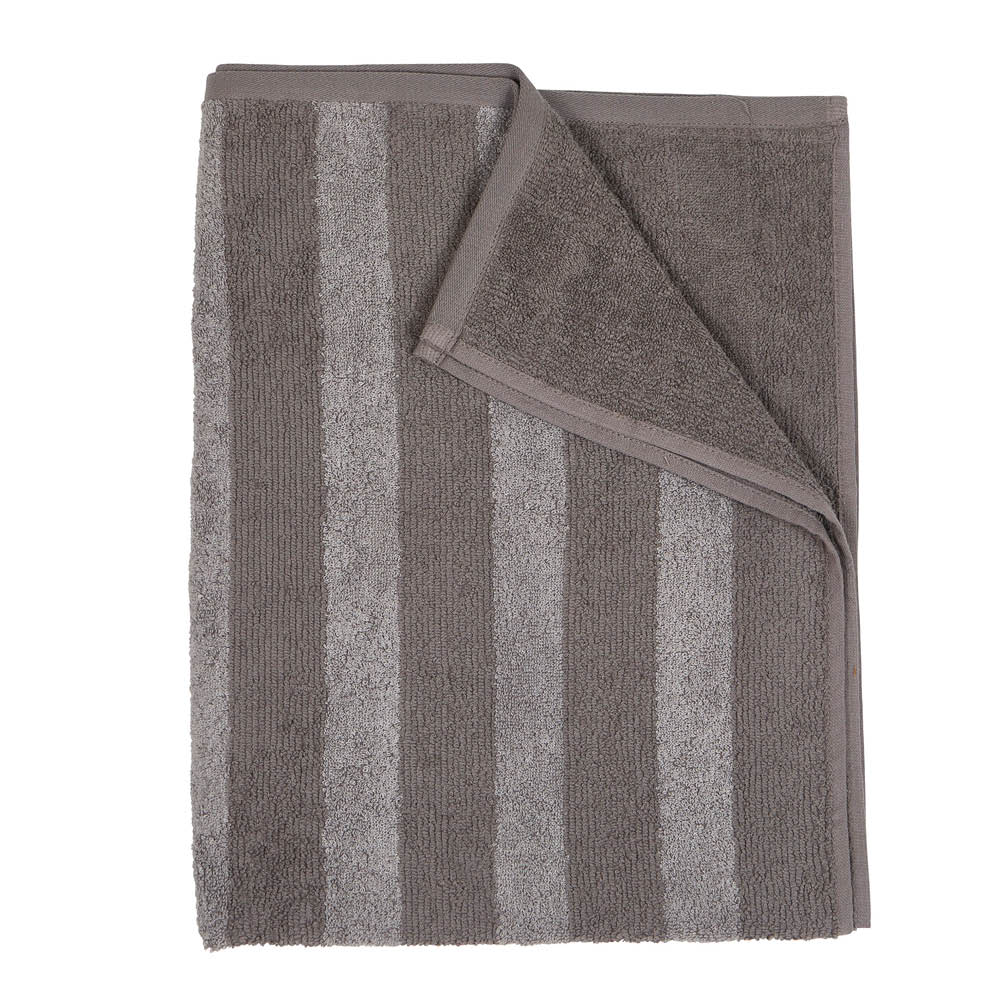 Fondaco Stripe badlakan 70x140 cm grå