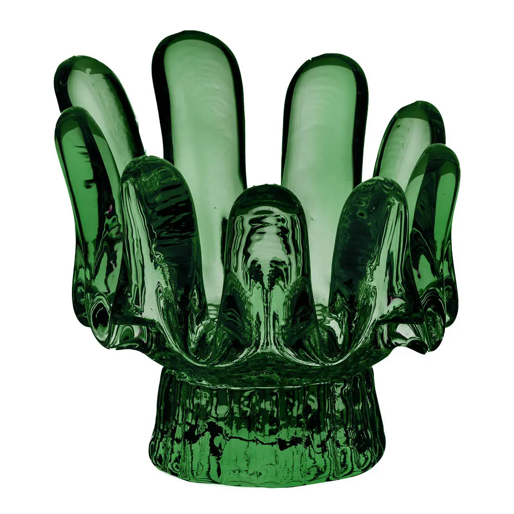 Sunflower lyslykt 9,2 cm emerald green