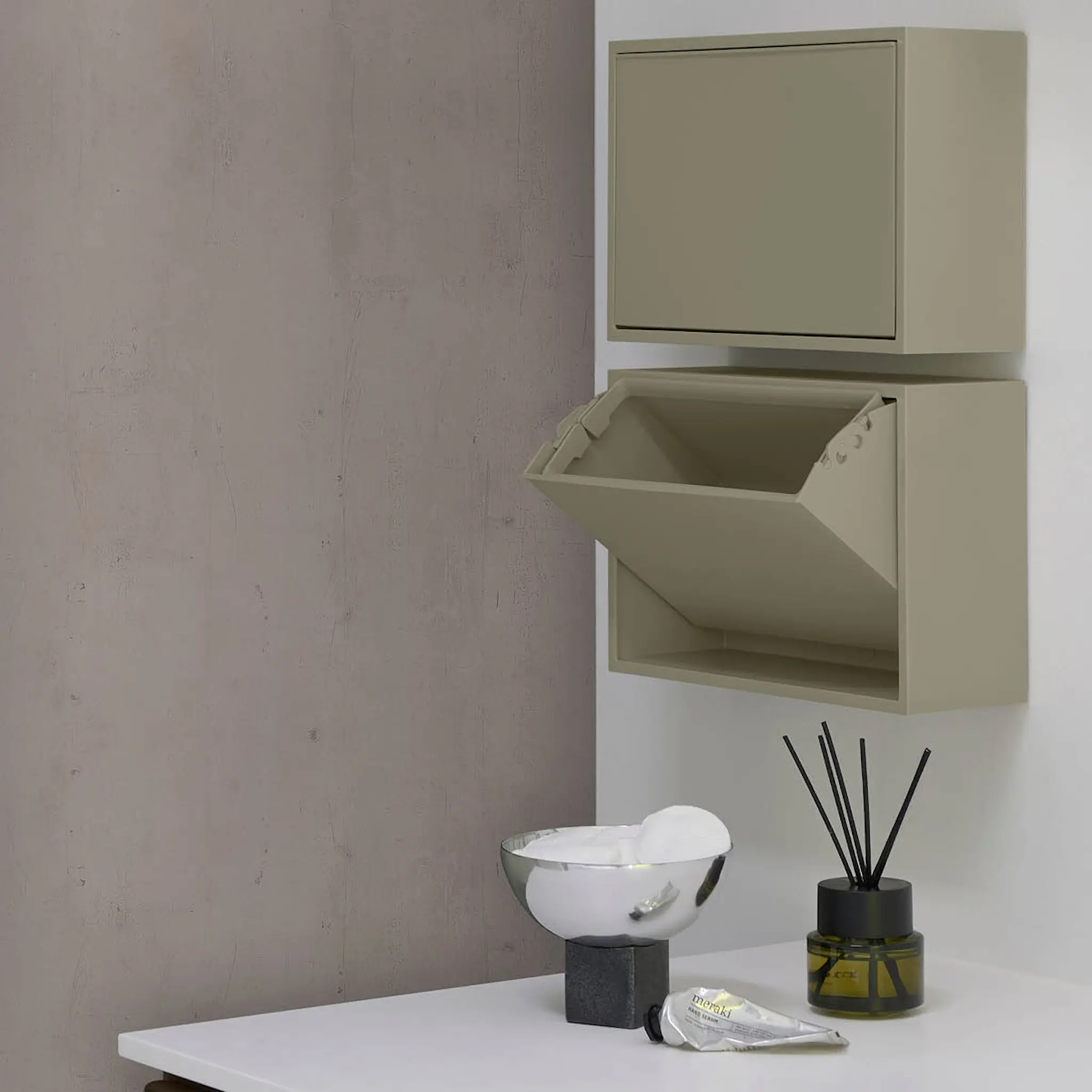 ReCollector Mini sorteringsbox 30x10x15 cm Oak Green