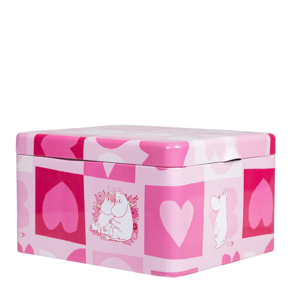 Martinex Muumi Purkki Rakkaus 14x9 cm Vaaleanpunainen