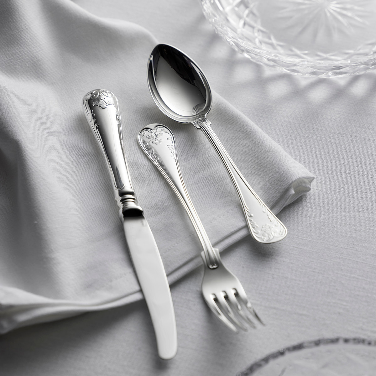 Gense Gammal Fransk Jälkiruokalusikka 16,2 cm 830