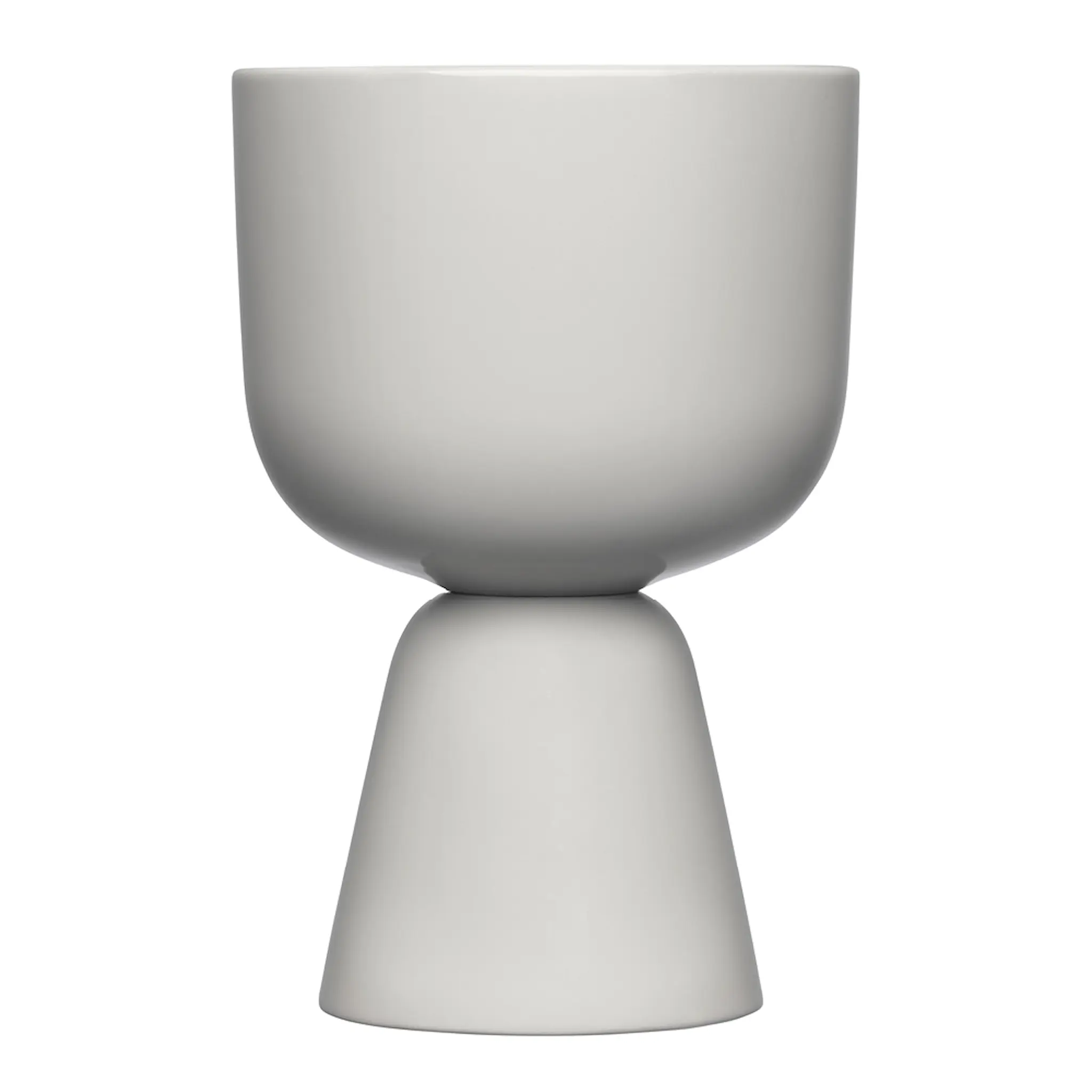 iittala Nappula blomkruka 19x12,5 cm ljusgrå