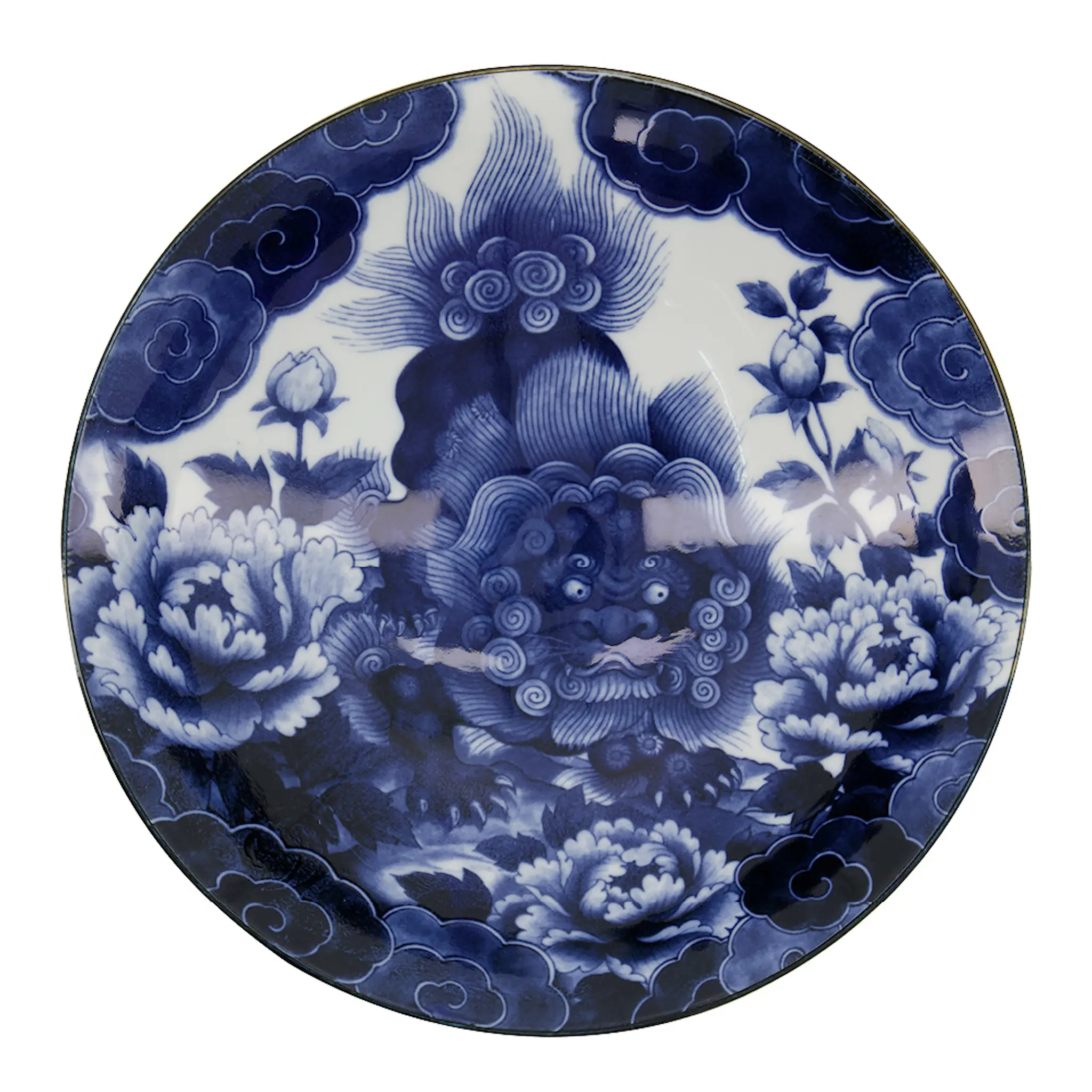 Tokyo Design Studio Japonism Lion Menbachi Kulho 25,2 cm Blue