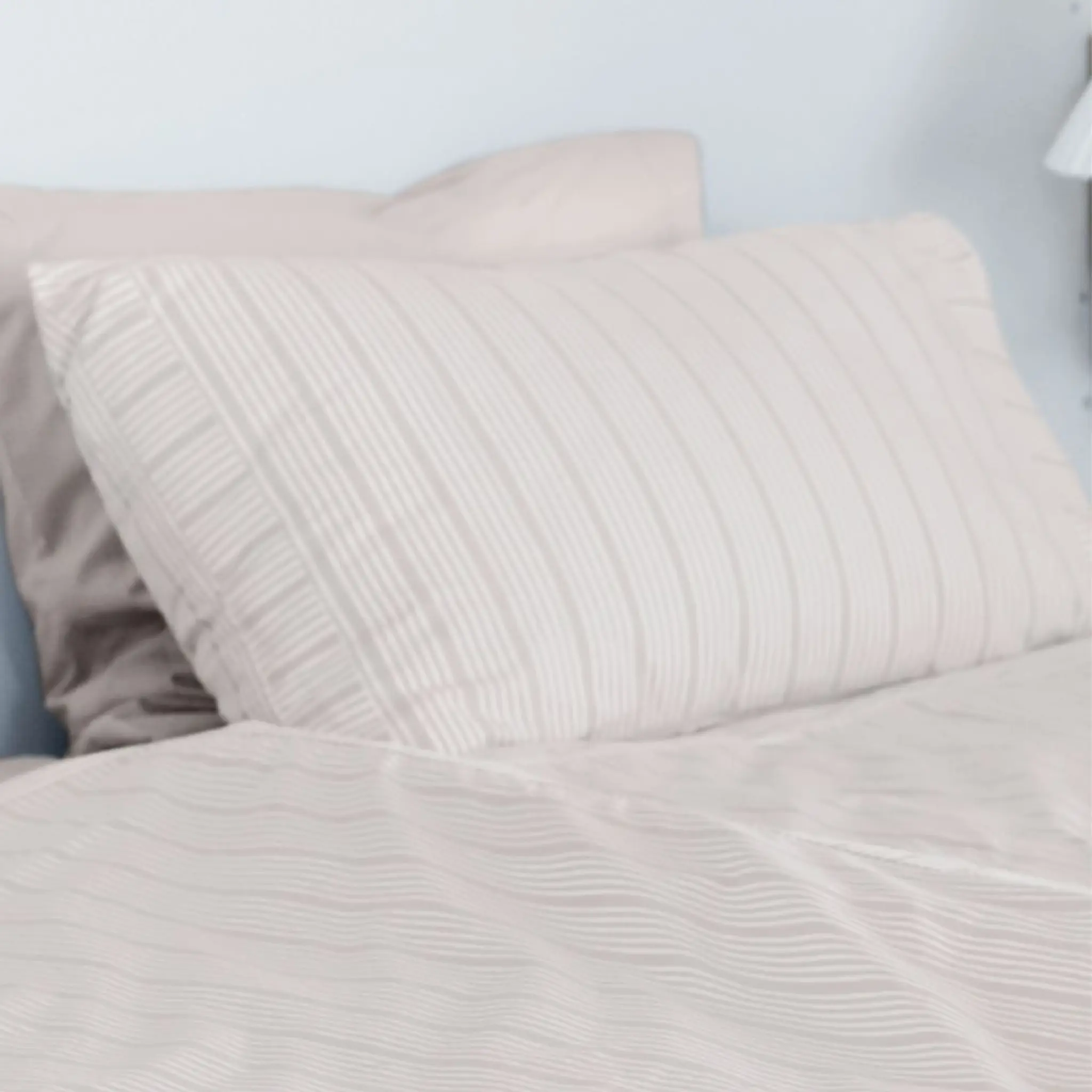 Home by Ilse Jacobsen Bedding Collection örngott 50x70 cm 2-pack sand stripes