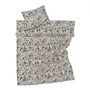 Mumin Bäddset 150x210 cm Lilja Svart/Vit