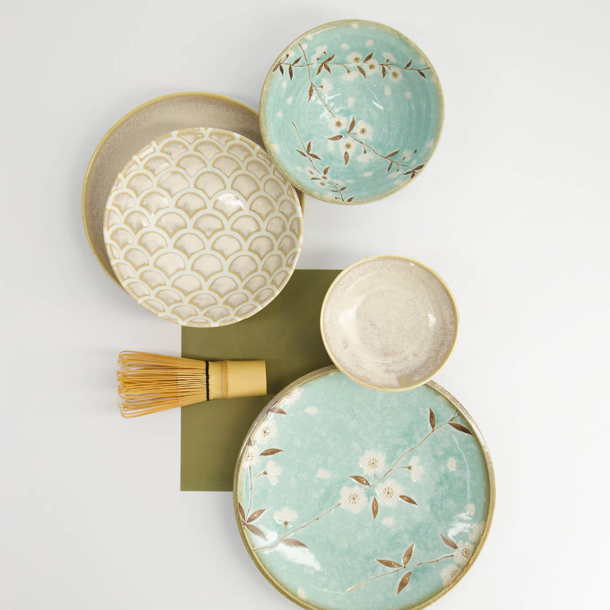 Tokyo Design Studio Light Blue Sakura Kulho 17x9 cm 0,9 L Sininen