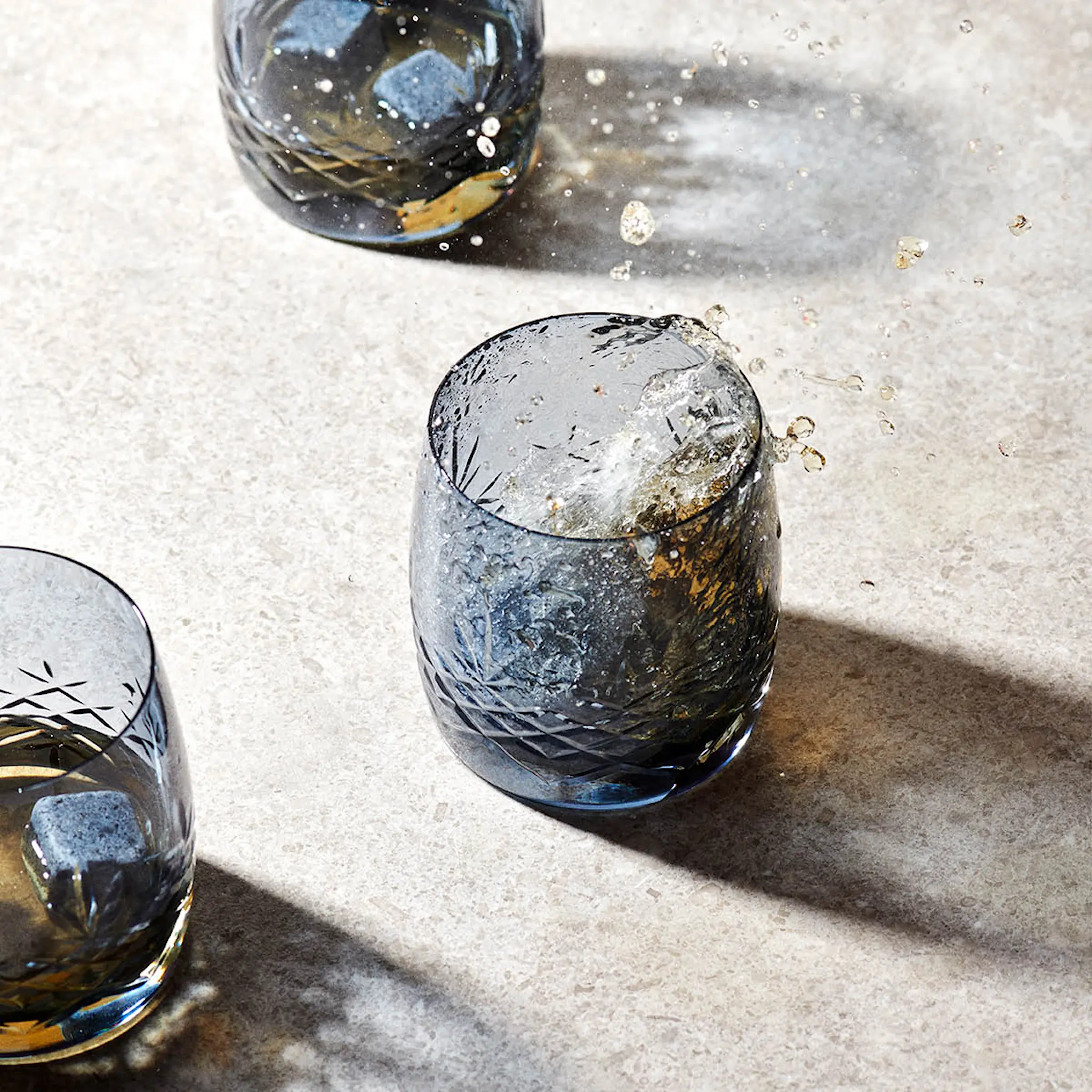 Frederik Bagger Crispy Aqua Glas 23 cl 2-pack Sapphire