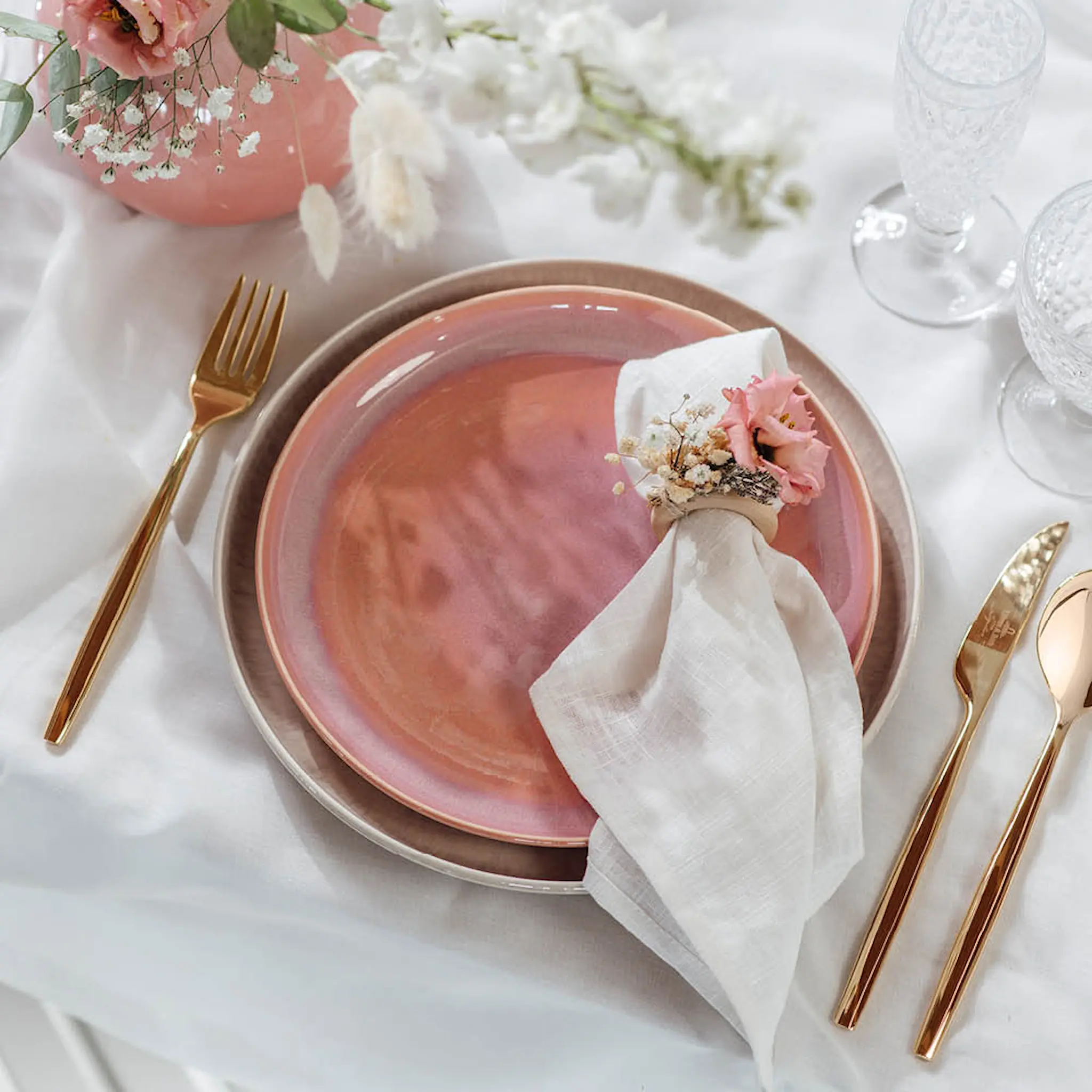 Villeroy & Boch Perlemor Coral Tallrik 24 cm Rosa