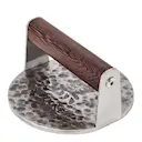 Kuro hamburgerpress 14 cm brun/rostfri