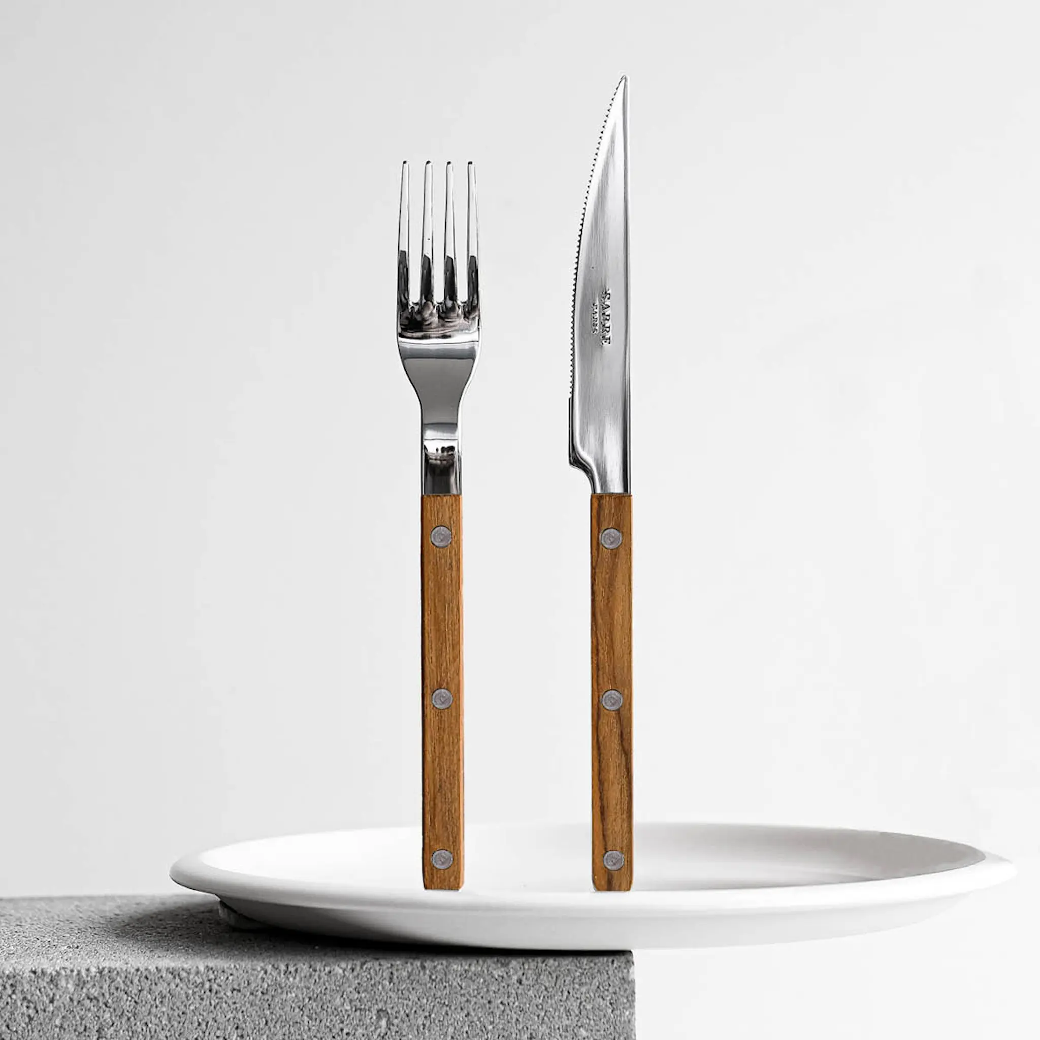 Sabre Bistrot ruokailuvälinesarja 24 kpl tiikki