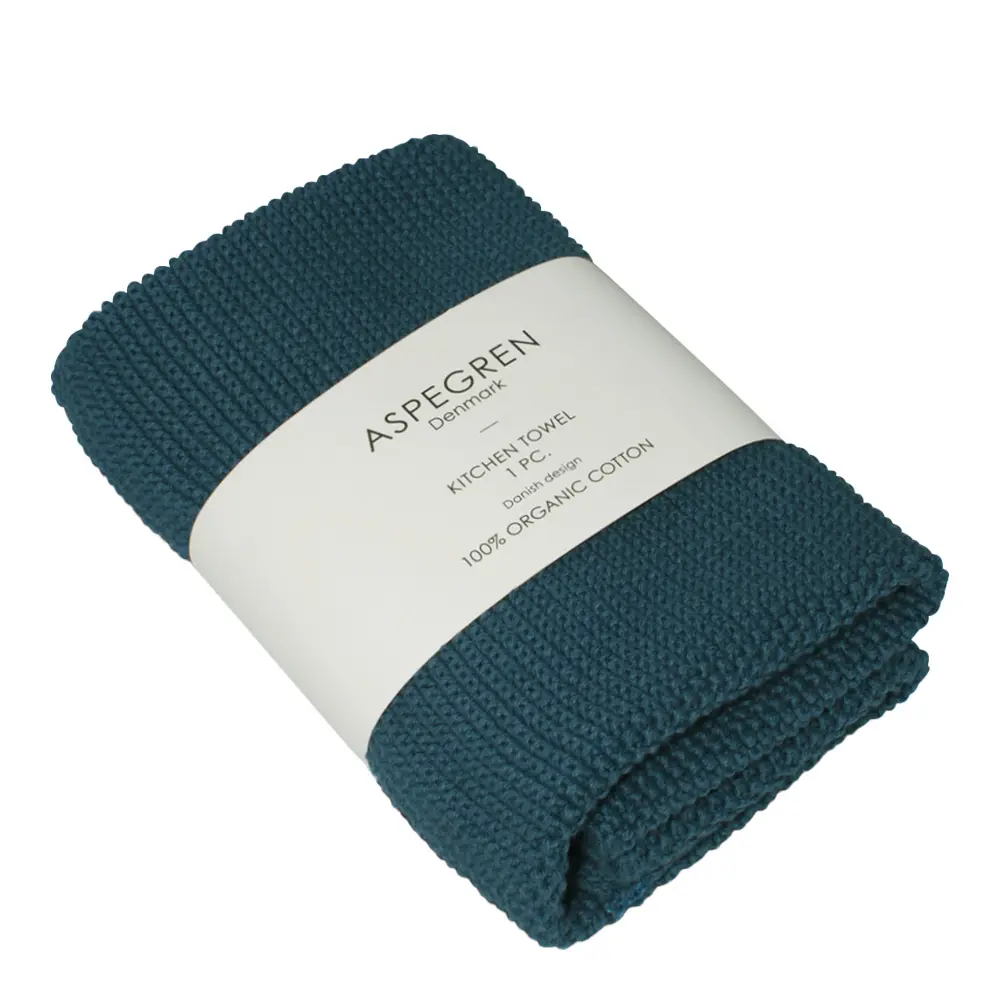 Solid Keittiöpyyhe 40x50 cm Indigo