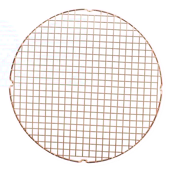 Avsvalningsgaller runt 33 cm Koppar