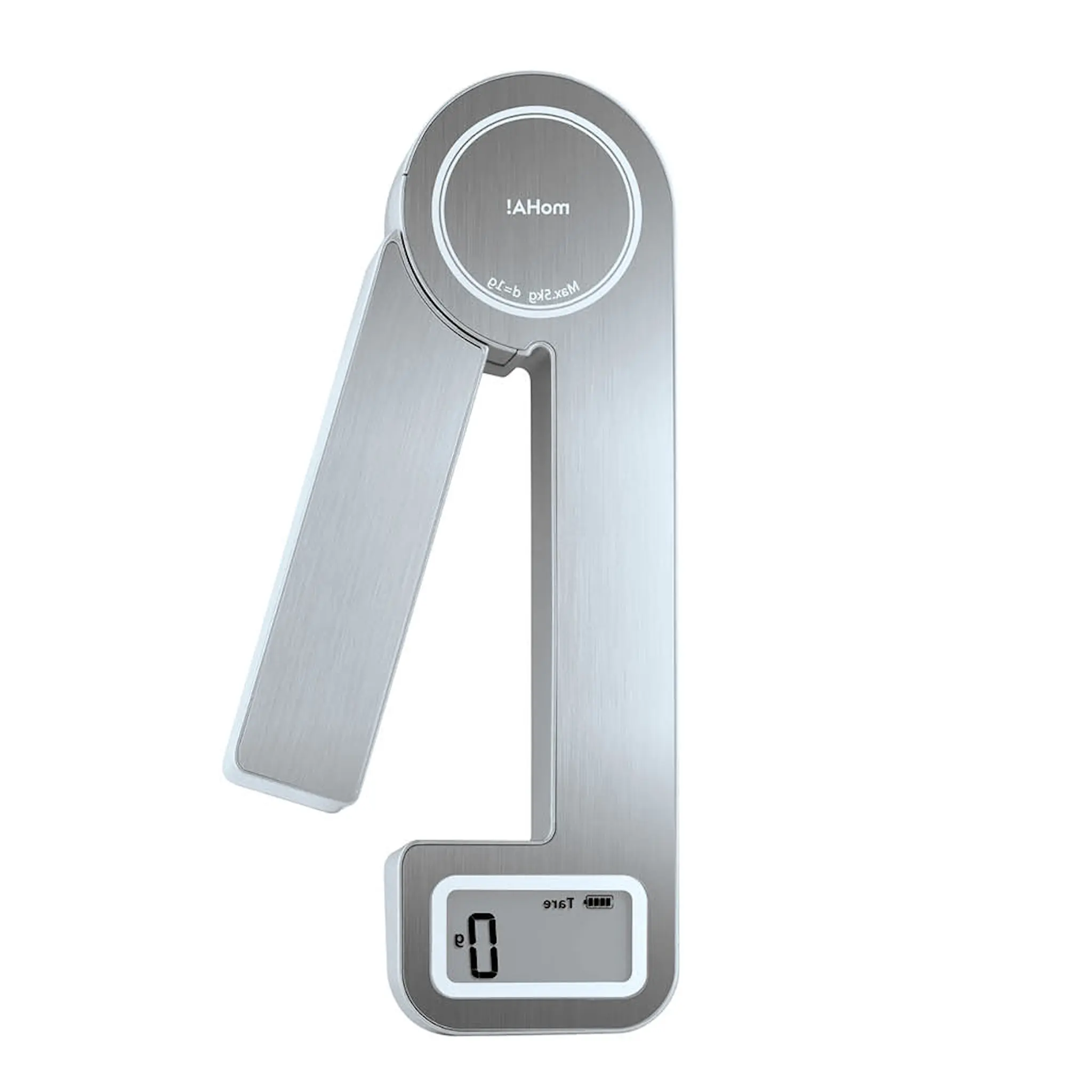 moHA! Scala köksvåg utan batteri rostfritt stål