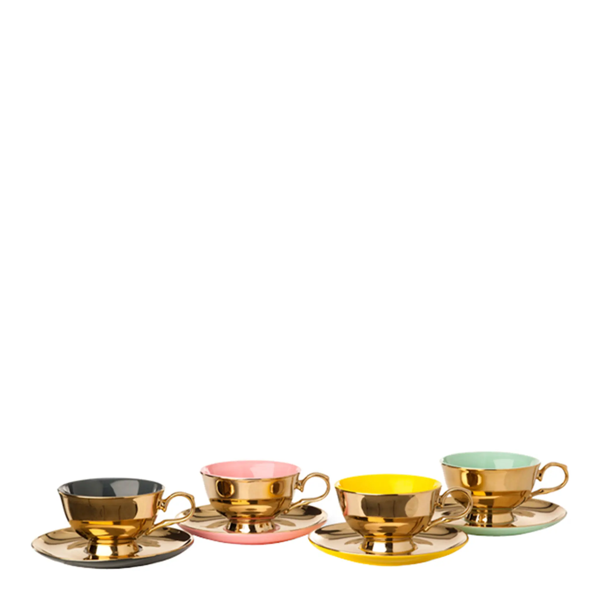 Pols Potten Legacy Tekopp med Fat 4-pack