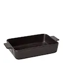 Ugnsform porslin 31x18 cm svart