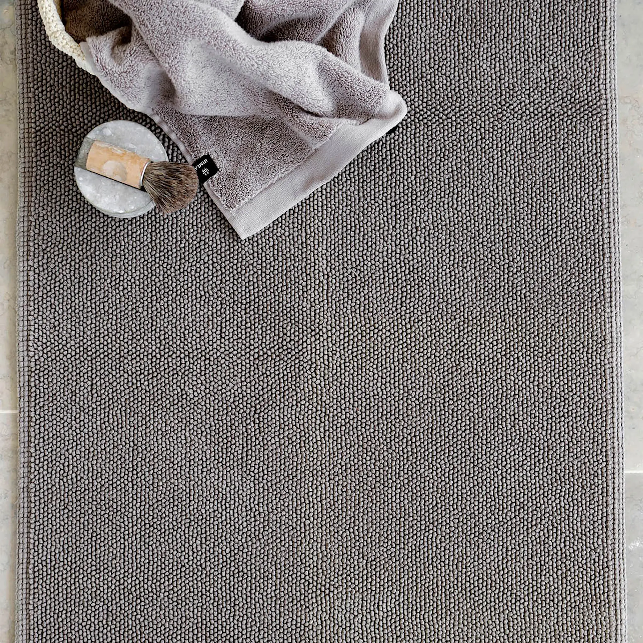 Himla Max badrumsmatta 60x90 cm lead
