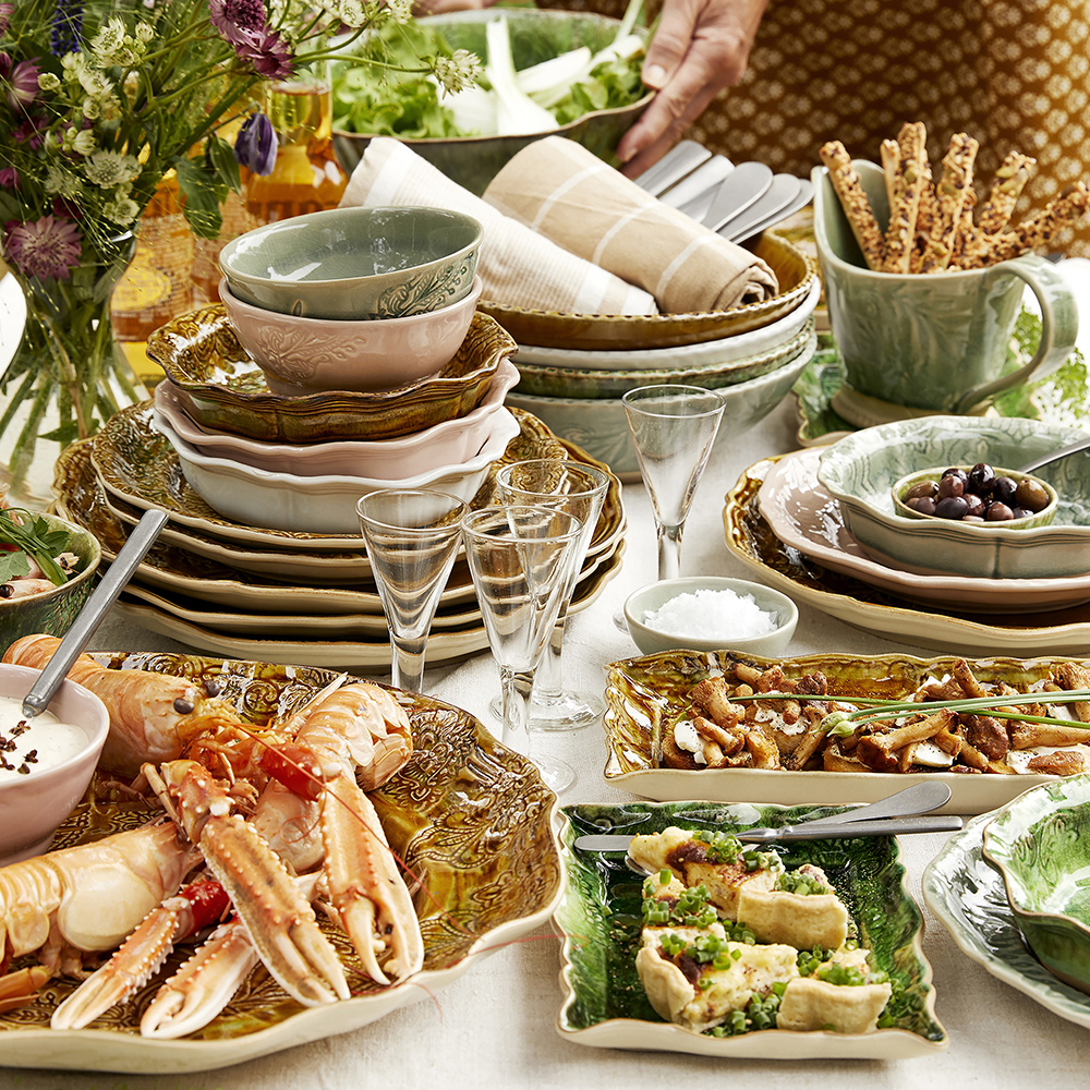 Sthål Arabesque Skål 17 cm Antique