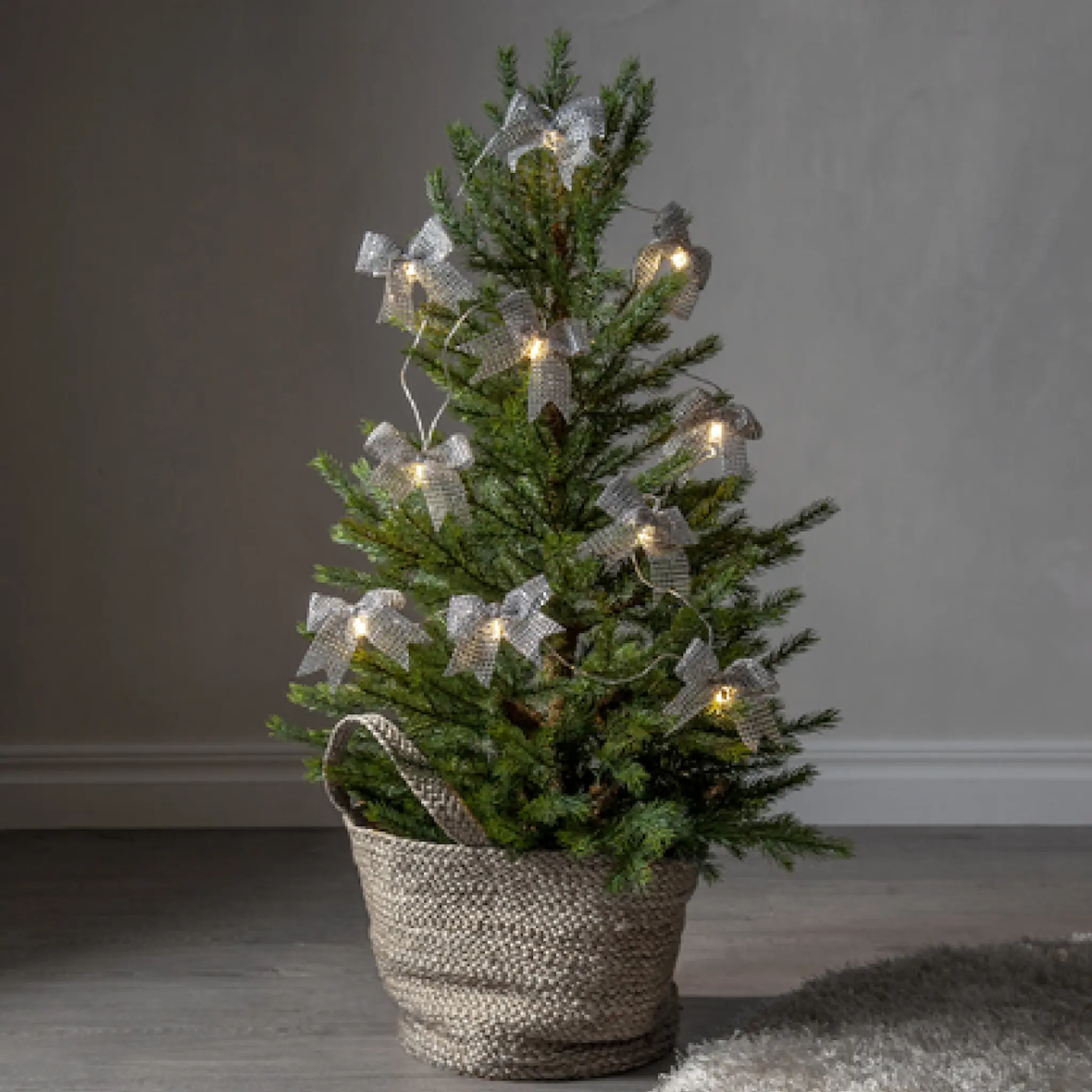 Star Trading Bowie valosarja 729-64 225 cm hopea