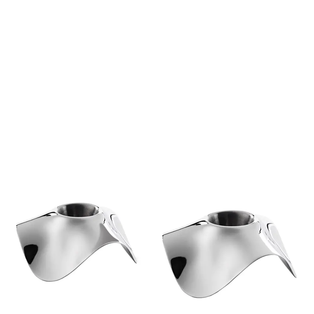 Drift Kynttilänjalka 2 kpl Ruostumaton