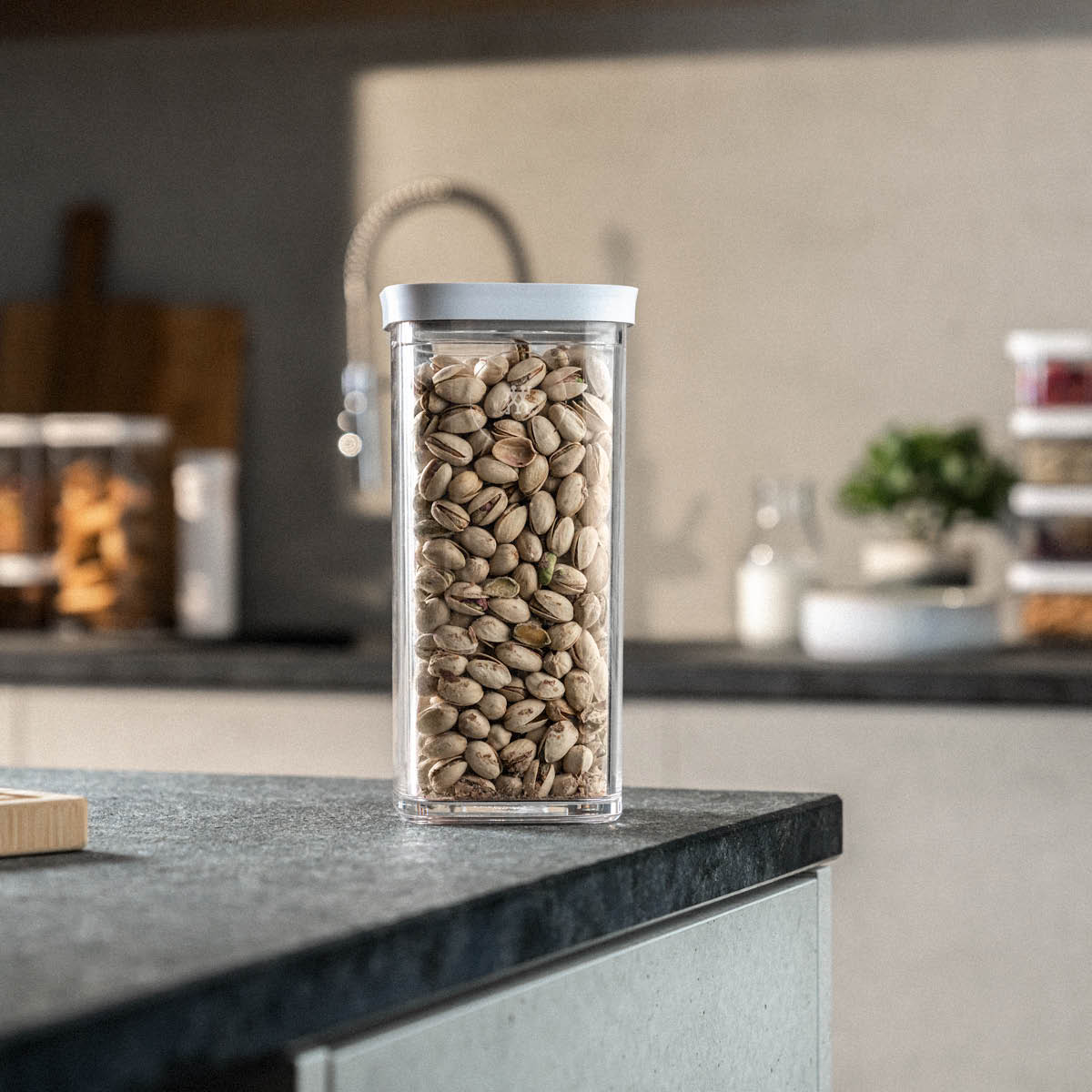 Zwilling Fresh & Save Cube Säilytyspurkki vakuumikannella 1,3 L