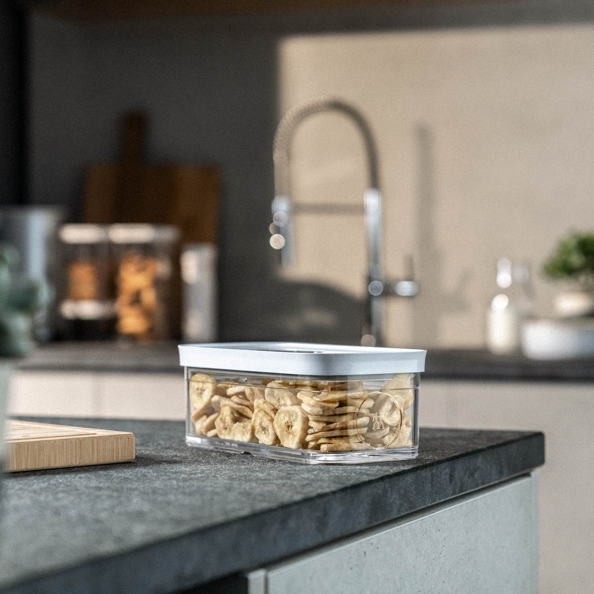 Zwilling Fresh & Save Cube Säilytyspurkki vakuumikannella 0,7 L