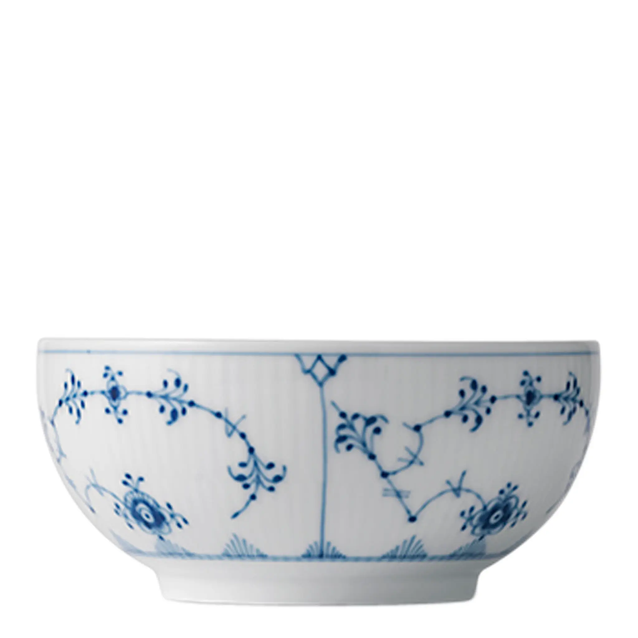 Royal Copenhagen Blue Fluted Plain skål 73 cl 15 cm