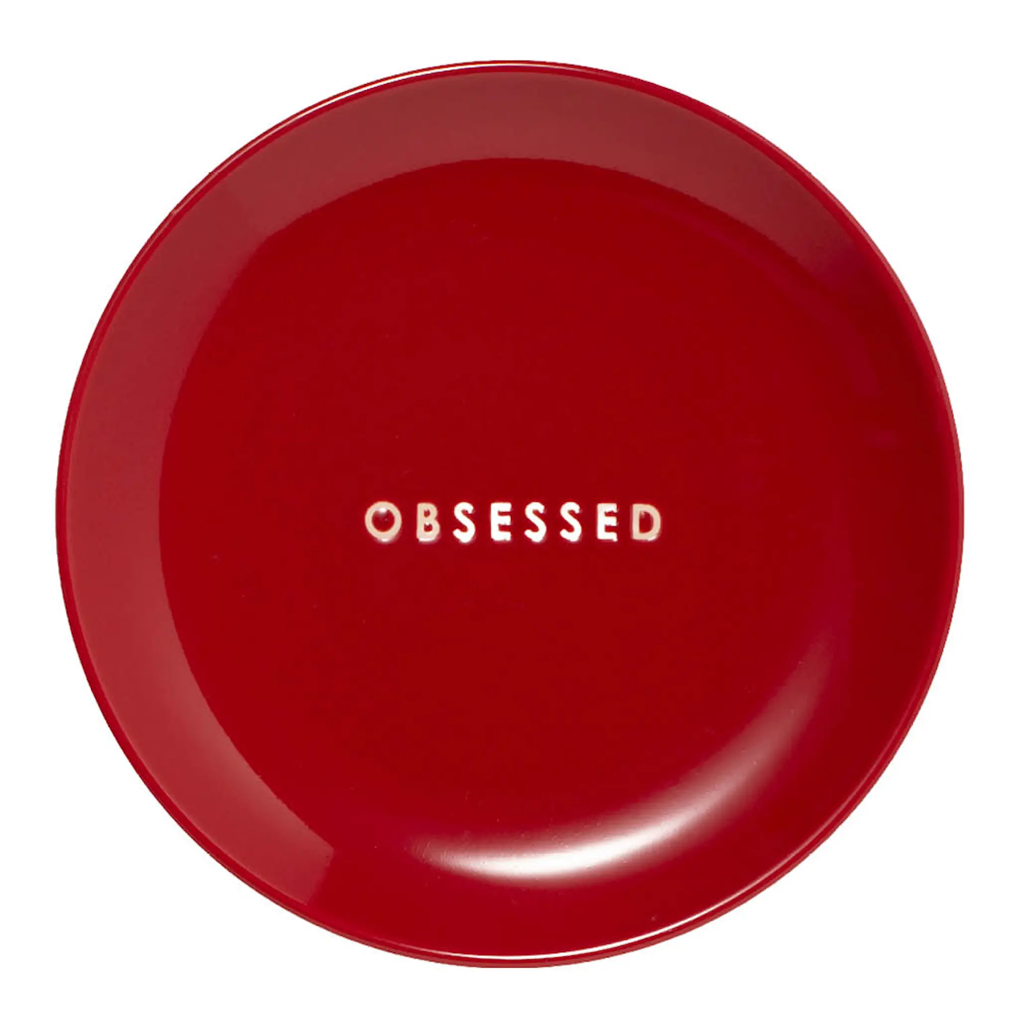 Vondels Table Talk Lautanen Obsessed 16 cm Punainen