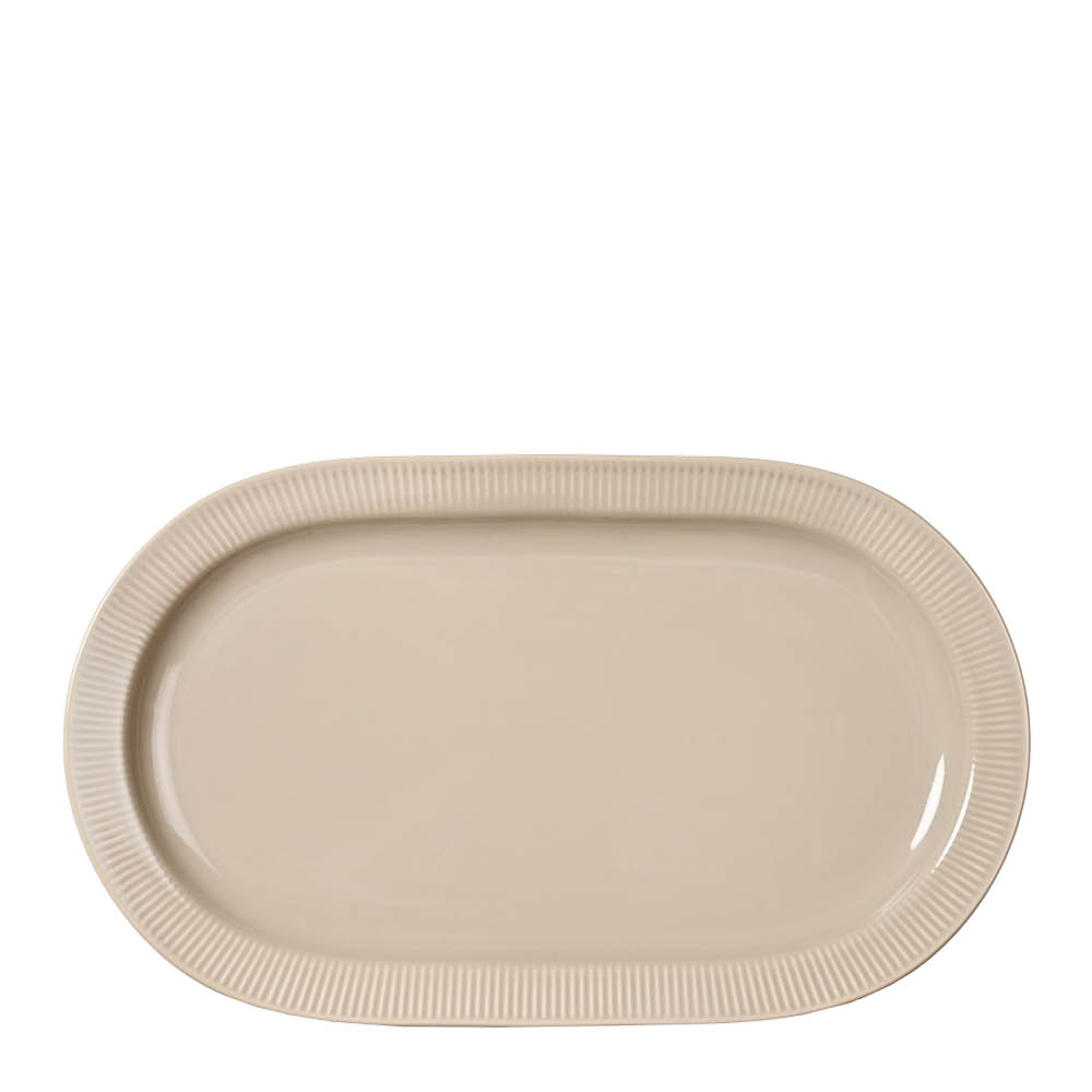 Sagaform - Inka Tarjoiluastia 34x20 cm Beige