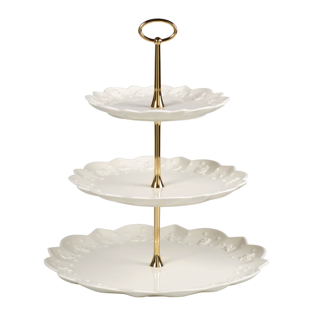 Villeroy & Boch Toy's Delight Royal Classic Kakkuvati 3 kerrosta 29,5 cm Valkoinen