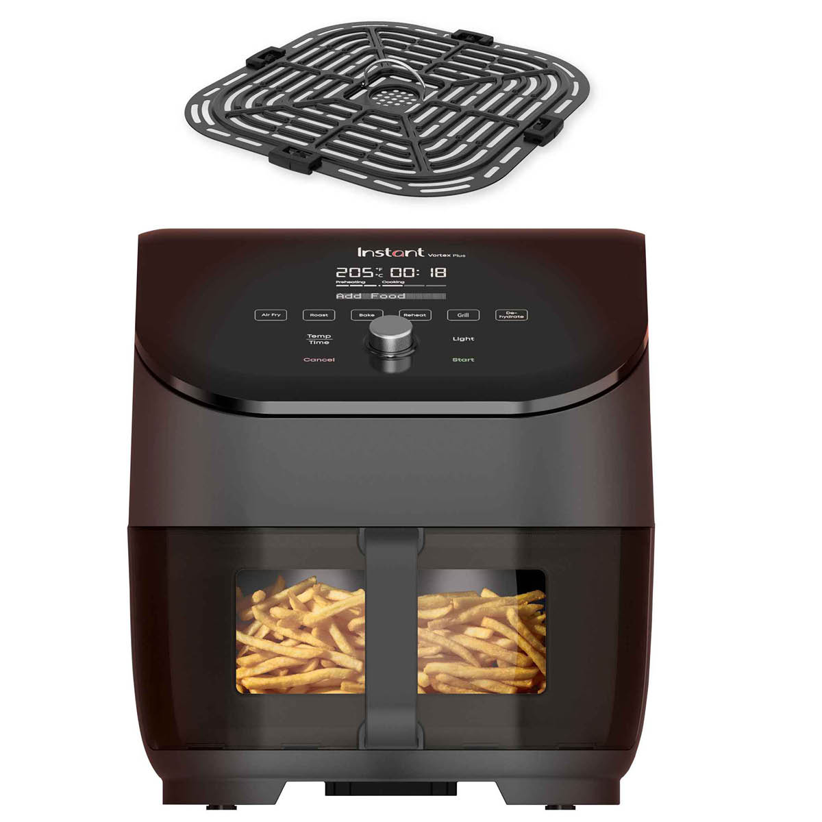 Instant Vortex Plus ClearCook airfryer 5,7L svart
