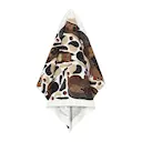 Kurre kökshandduk 43x70 cm vit/brun/svart