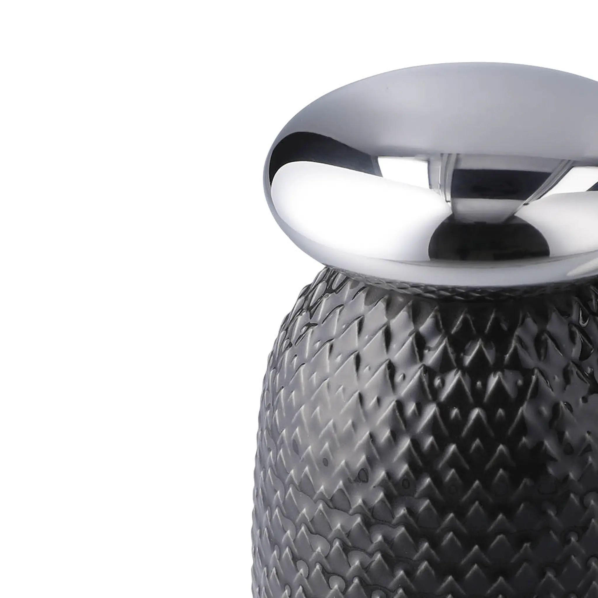 Lyngby Porcelæn Rhombe Salt- og peppersett 13 cm white/slate