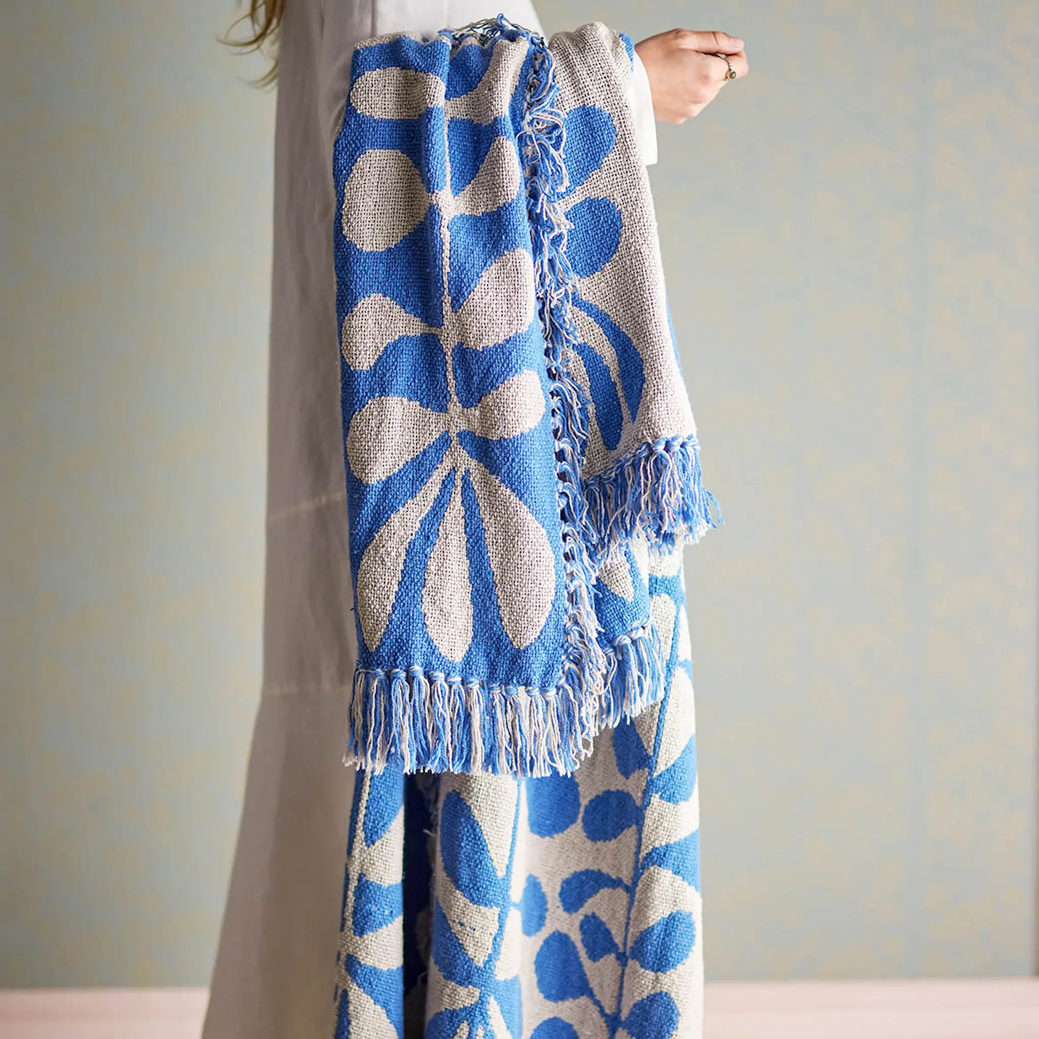 Bloomingville Viltti Nevine 160x130 cm sininen