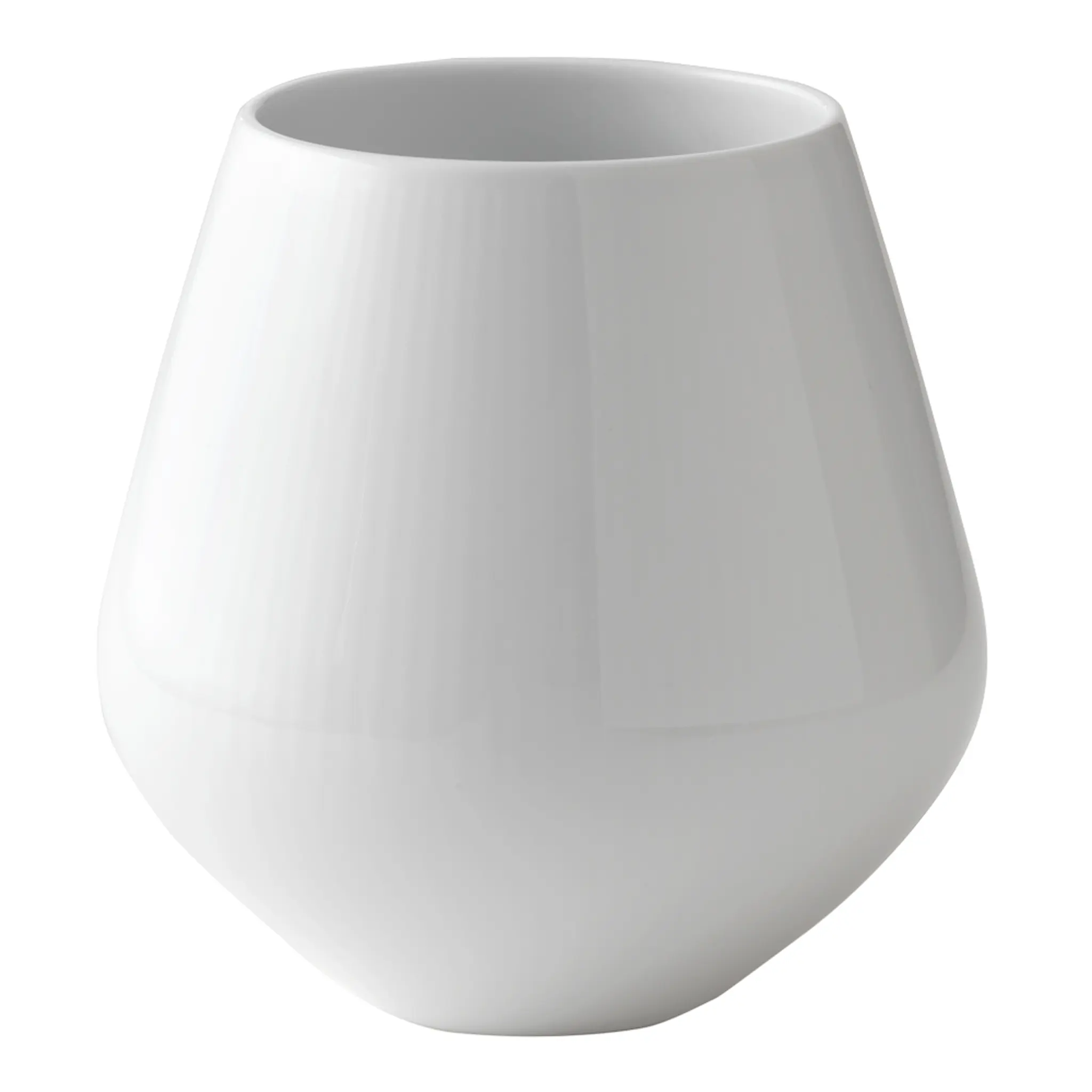 Royal Copenhagen White Fluted Vas 15 cm