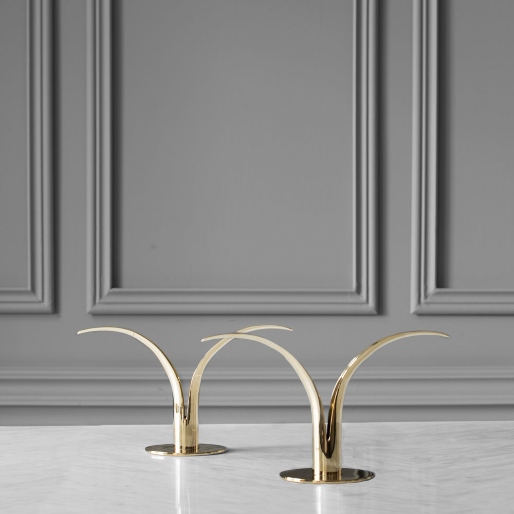 Skultuna Skultuna Ljusstake Liljan 12,5 cm Mässing