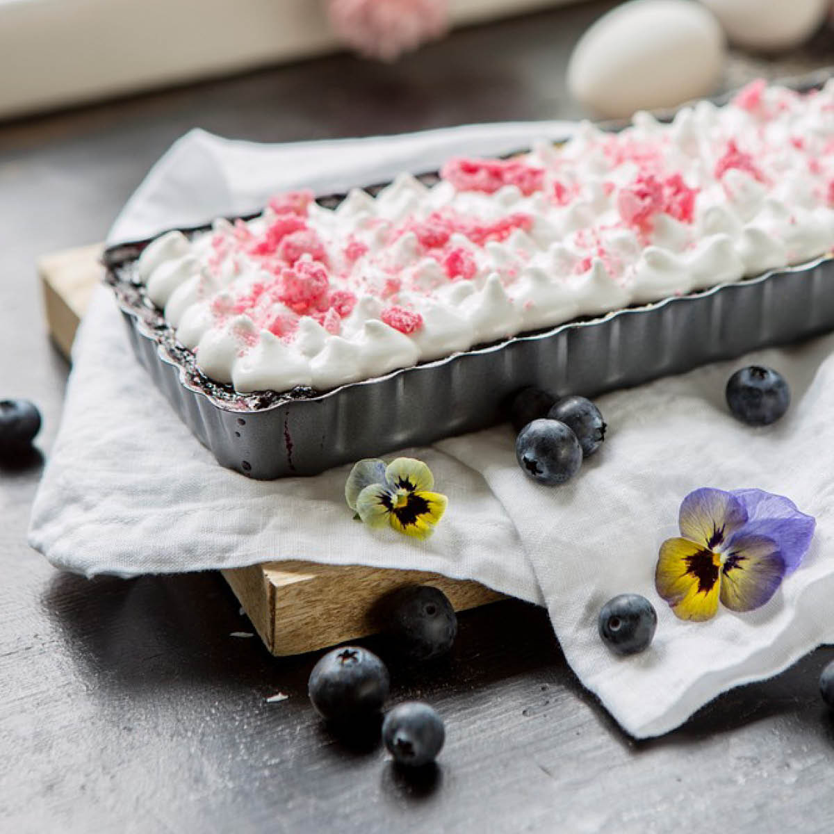 Gastromax Baking Piirakkavuoka irtopohjalla 36,5x10,5 cm Hiiliteräs