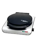 Enkelt våffeljärn 907.2 1000W silver