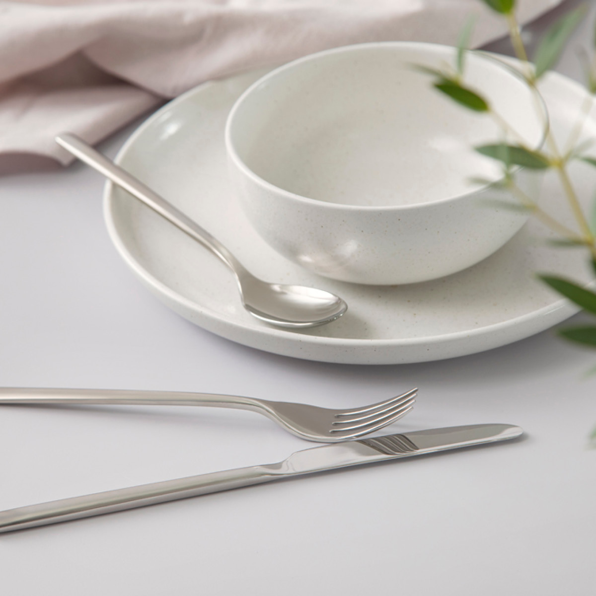 Gense Still matsked 20,8 cm matt/polerat stål