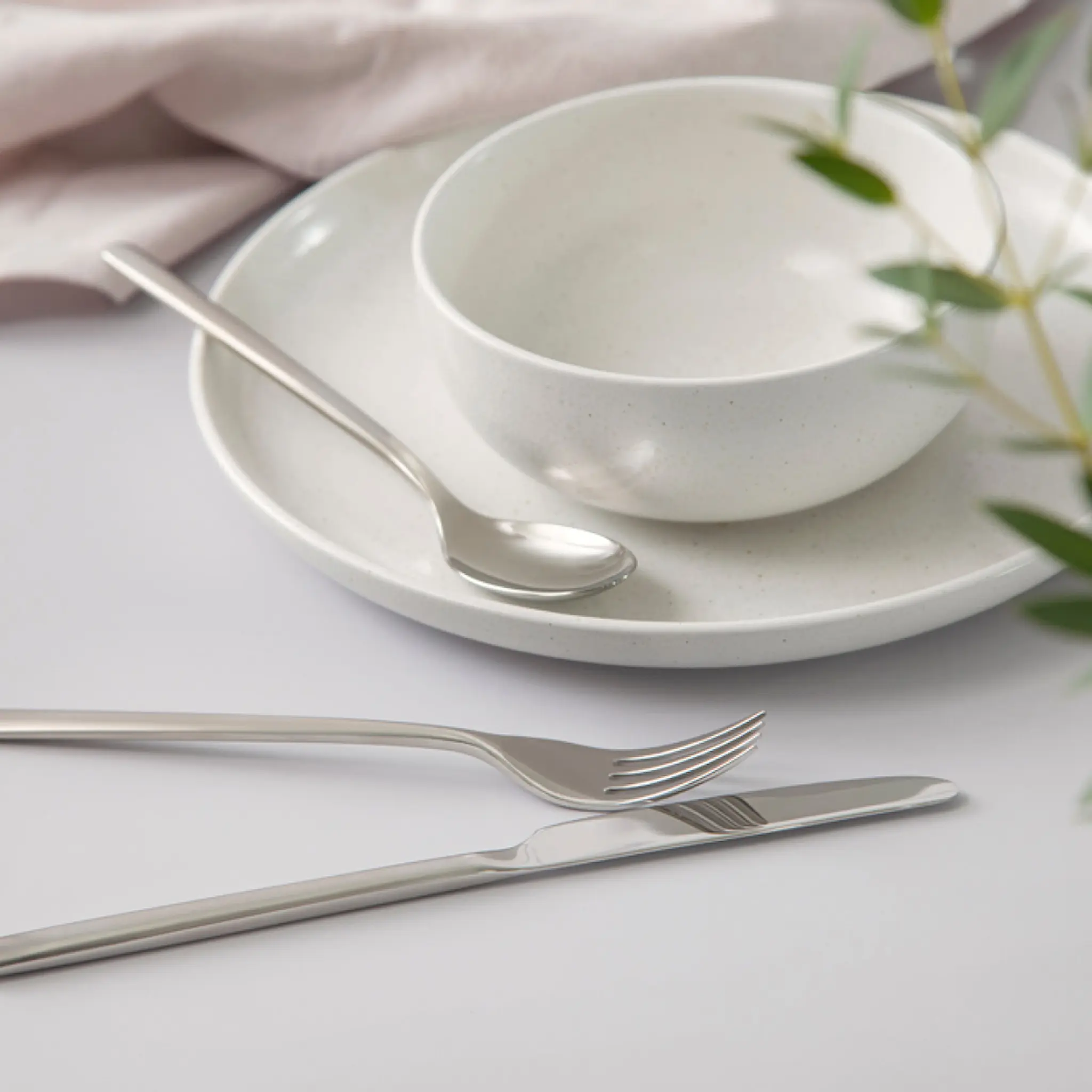 Gense Still matsked 20,8 cm matt/polerat stål