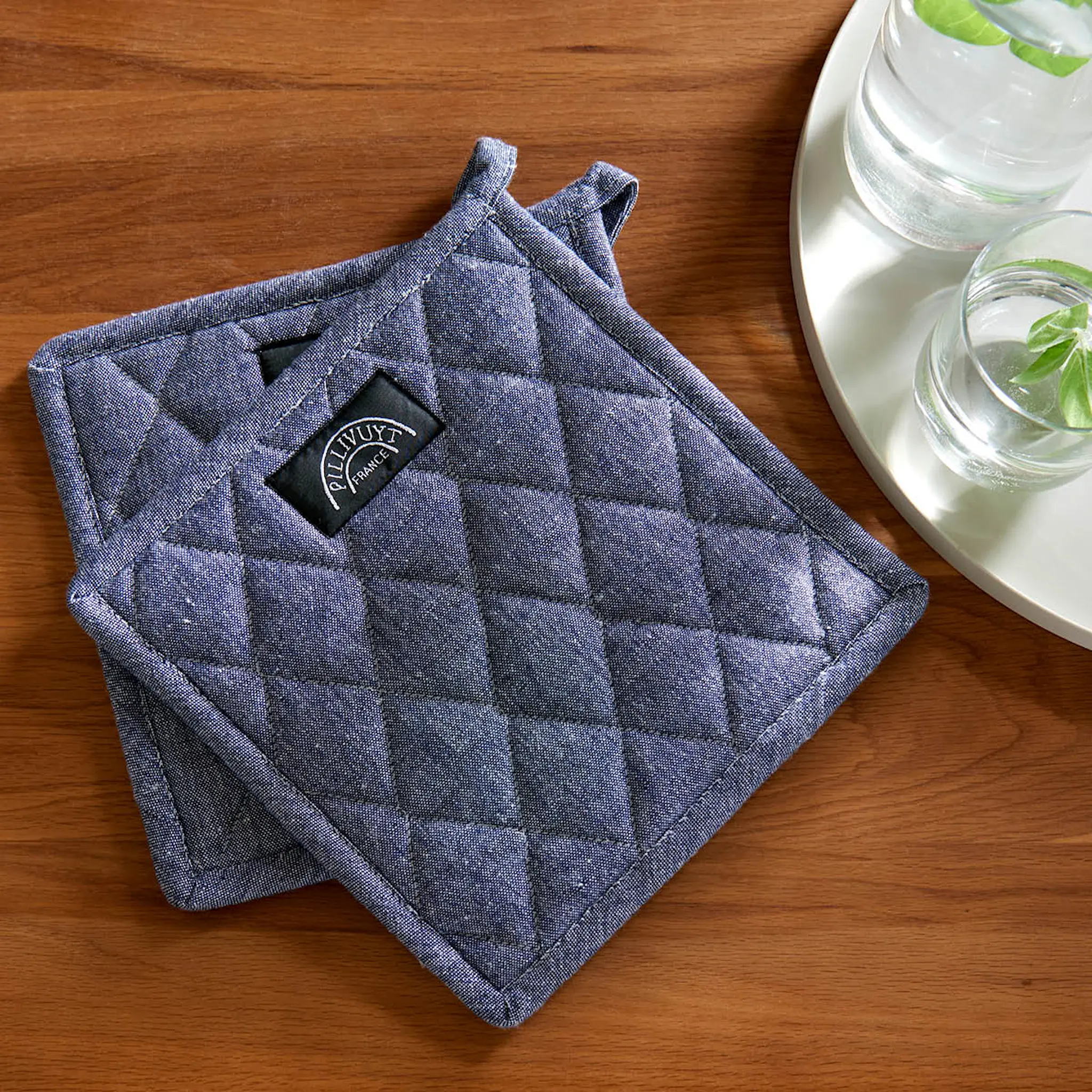 Pillivuyt Grytlapp 22,5x22,5 cm navy