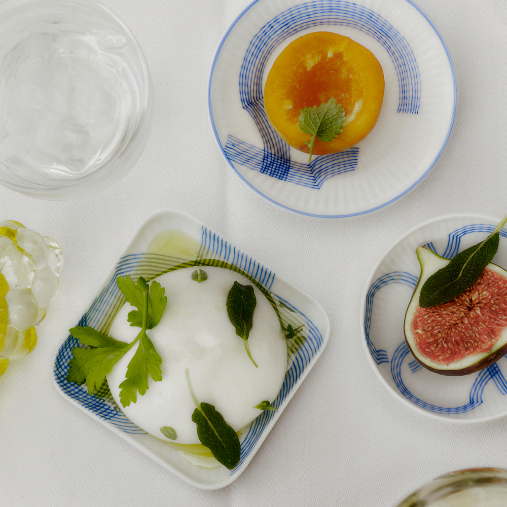 Royal Copenhagen Motif Tarjoilukulho 3 osaa Sininen/Valkoinen