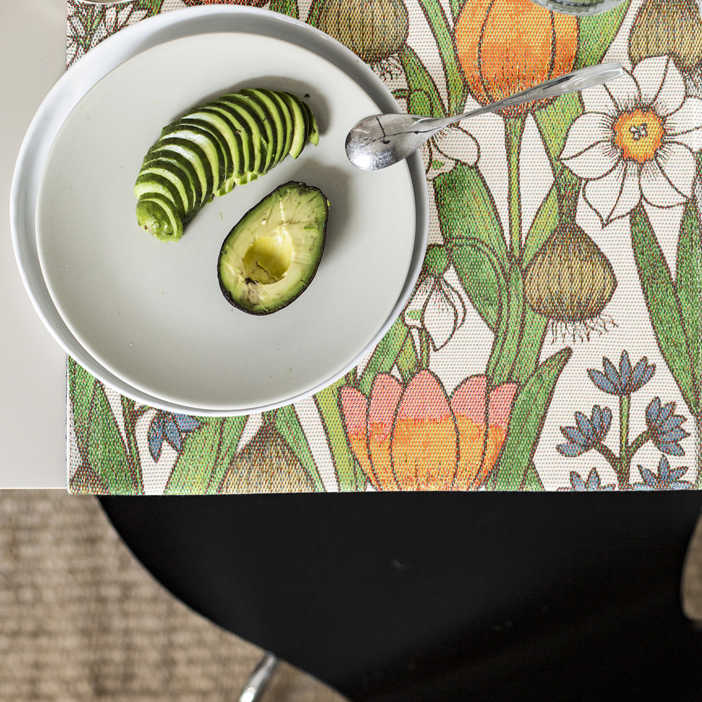 Ekelund Blomsterløk bordløper 35x80 cm