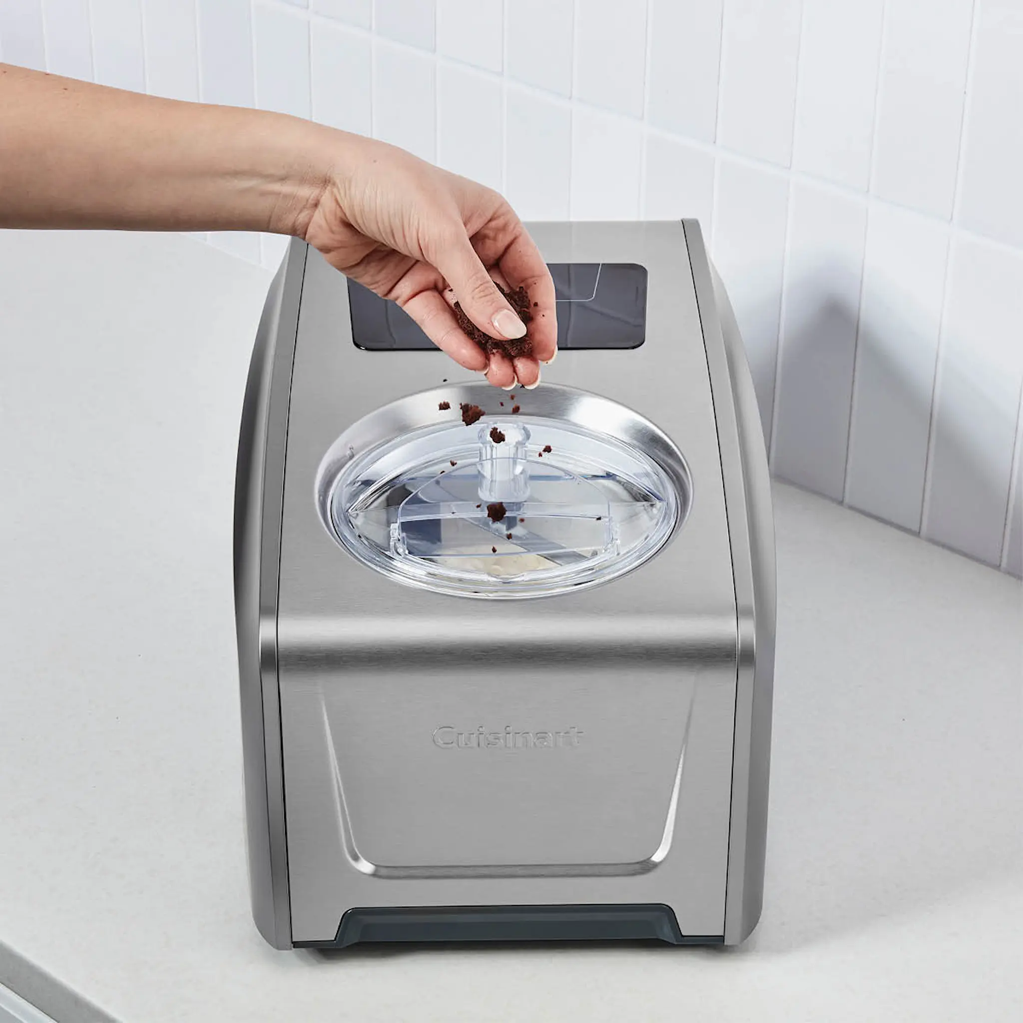 Cuisinart FreezeEase Pro glassmaskin ICE150E 1,5 L med kompressor