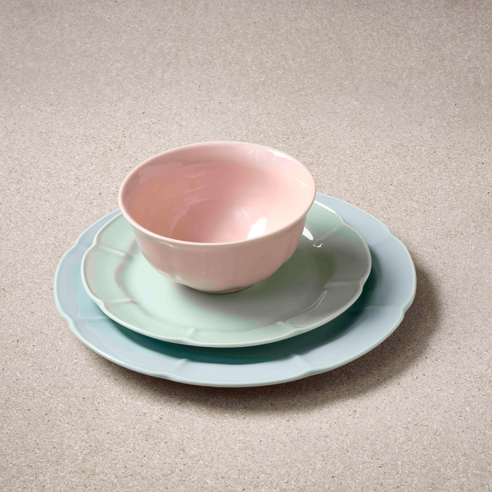 Aida Søholm Solvej skål 15 cm soft pink