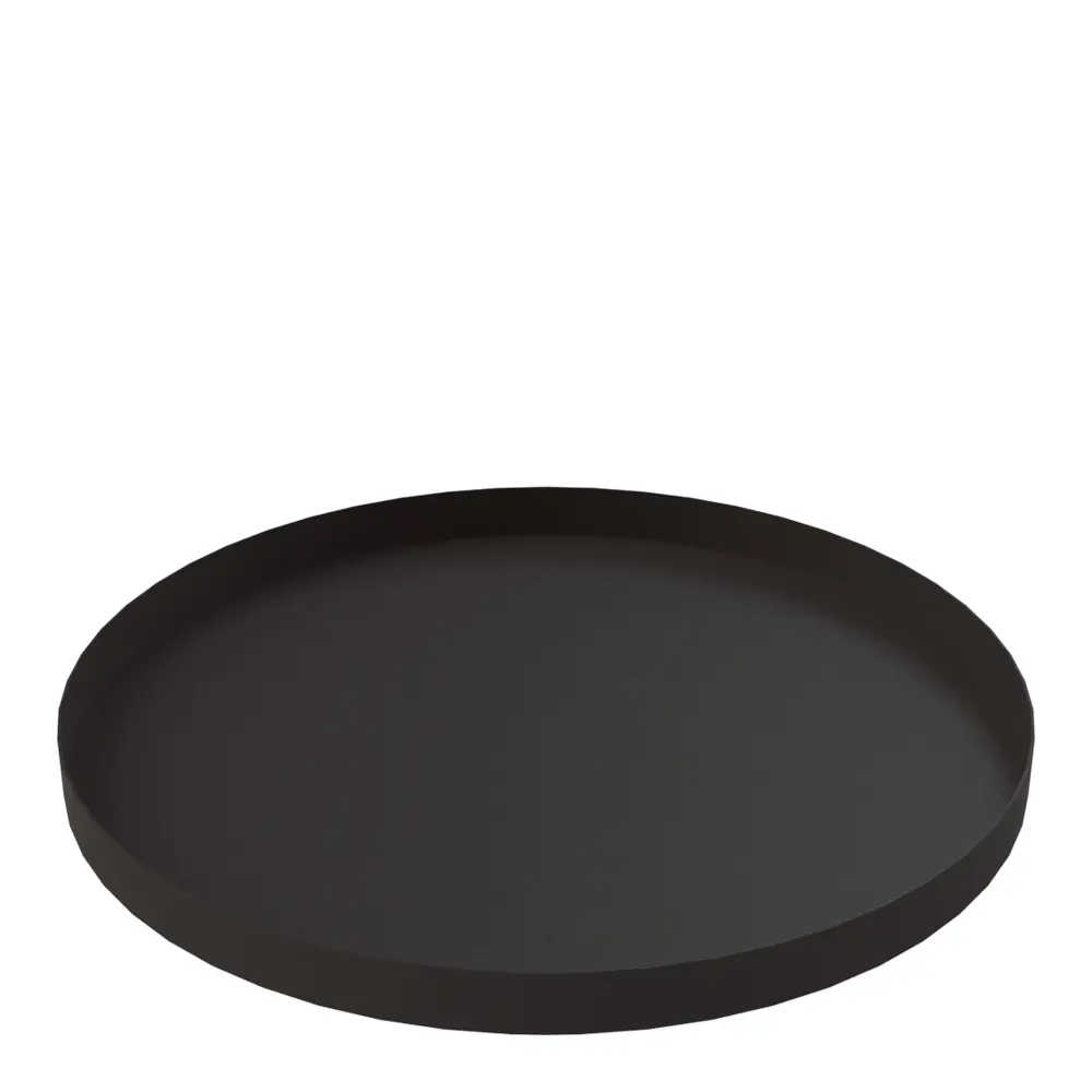 Tray Circle Vati 40 cm Musta