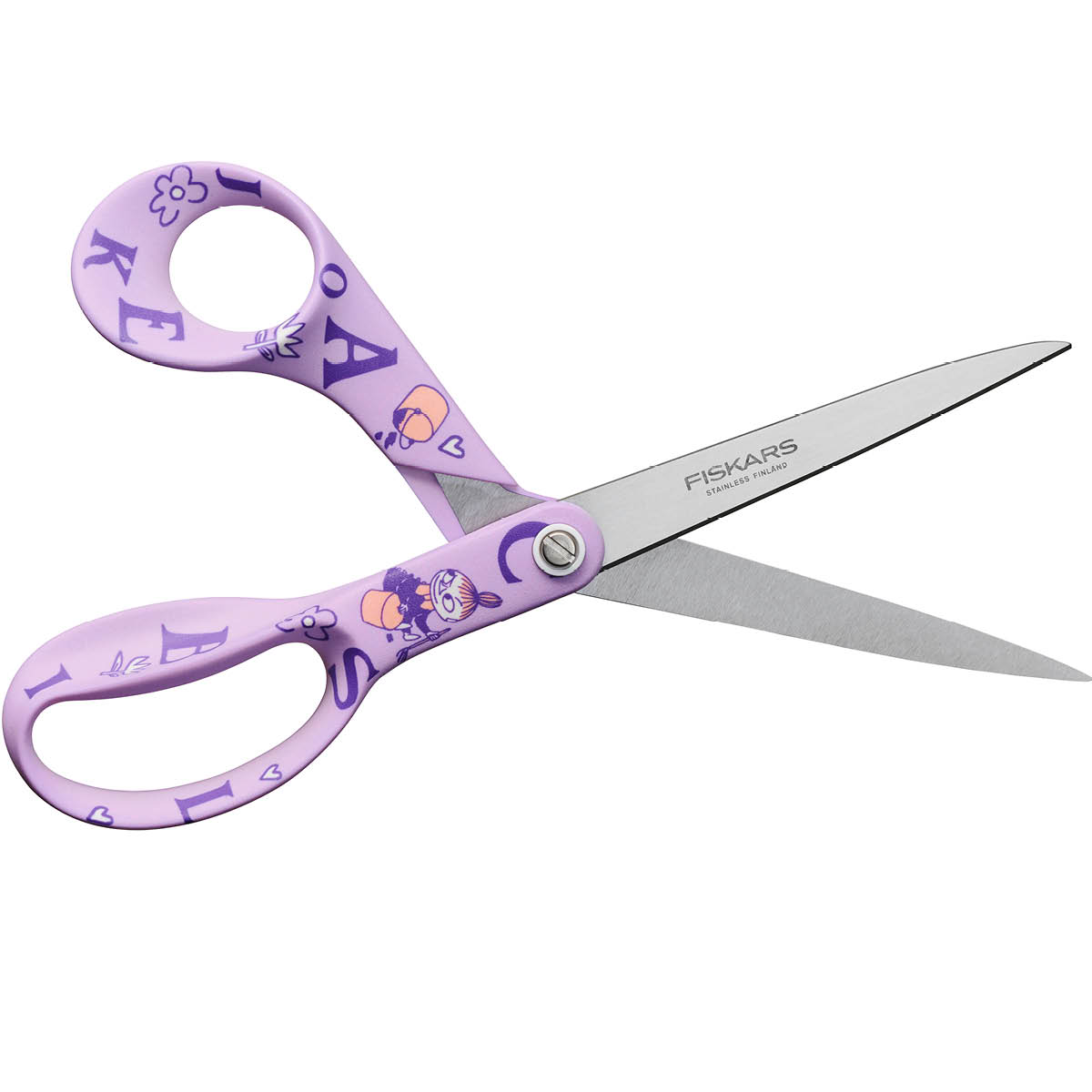 Moomin Fiskars Mumin Universalsax 21 cm ABC Lila