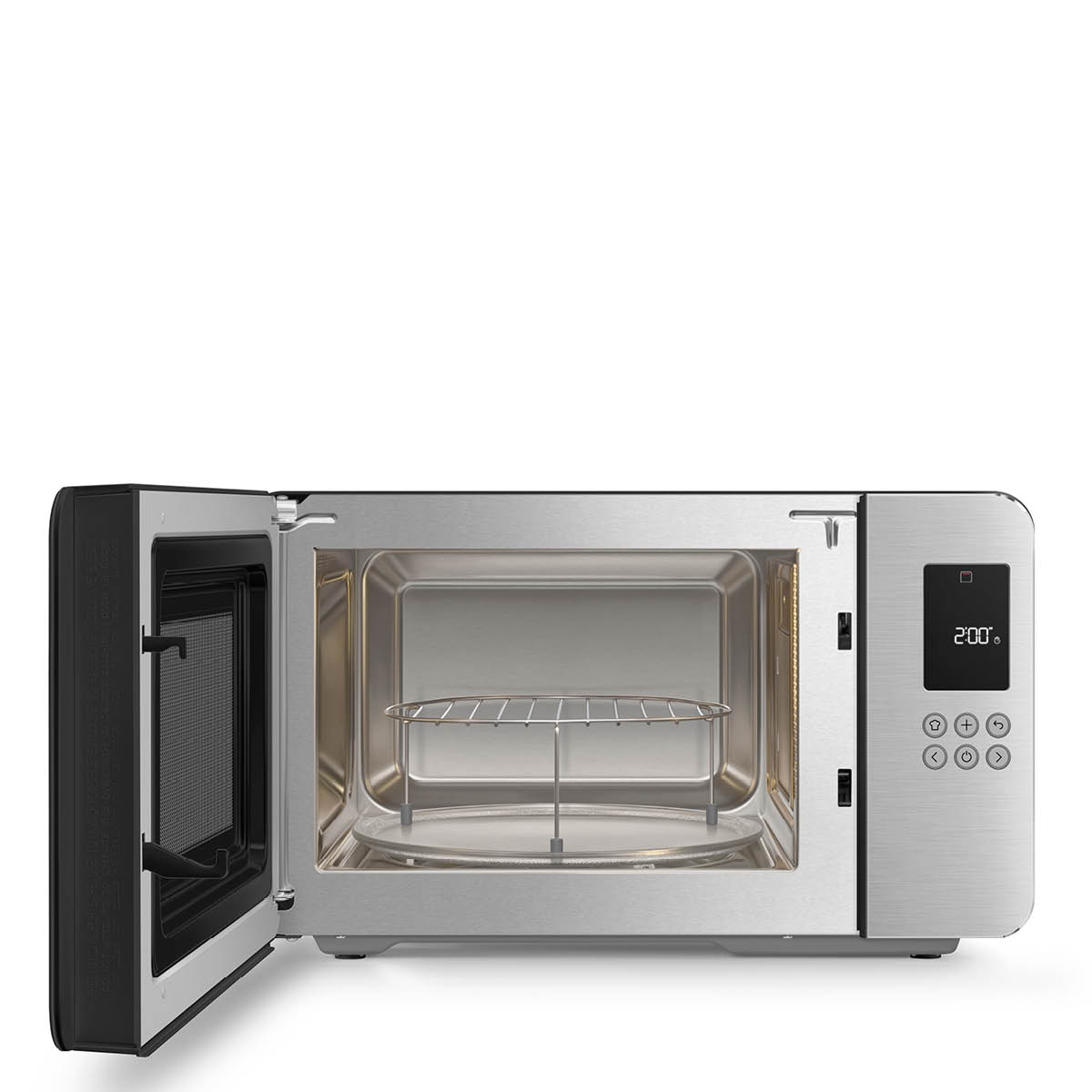 Smeg Smeg Collezione mikrovågsugn grill MOC01 1900W matt svart