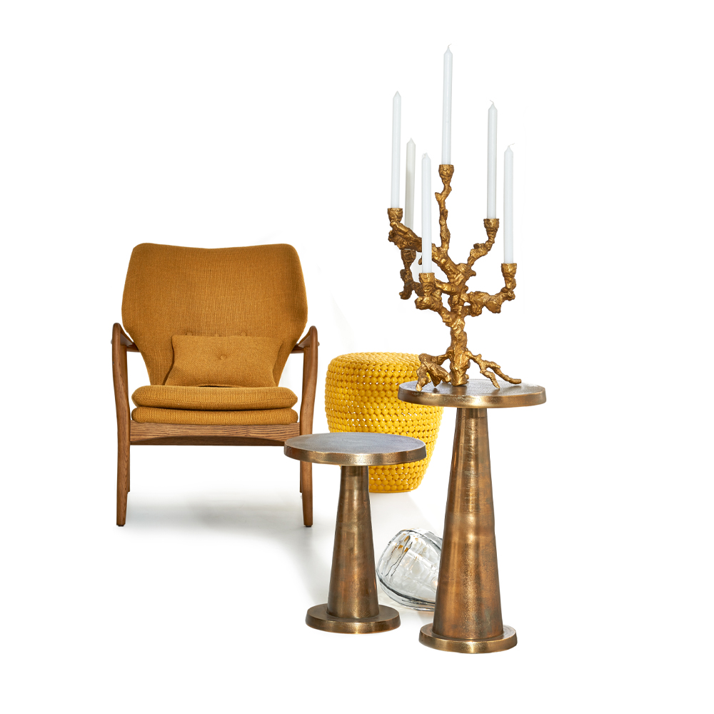 Pols Potten Apple tree kandelaber messing