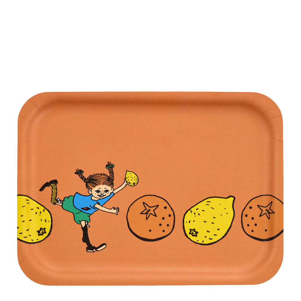 Muurla Peppi Tarjotin lemonadi 27x20 cm Oranssi